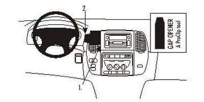 Toyota LandCruiser 100 02-07, Centrerad