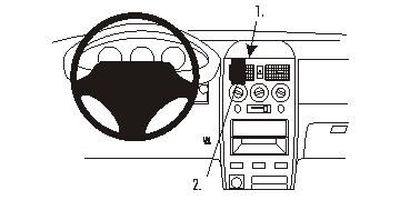 Daihatsu Sirion 02-06, Centrerad