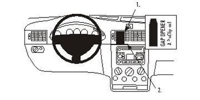 Ford Transit Connect/Tourneo Connect 03-09, Centrerad