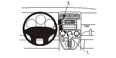Honda Element 03-12, Centrerad