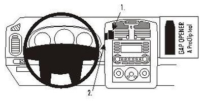 Chevrolet Malibu 04-07, Centrerad