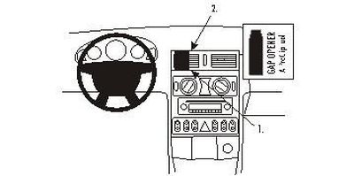 Chrysler Crossfire 04-07, Centrerad