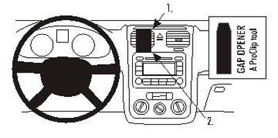Volkswagen Golf V 04-09, Center
