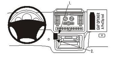 Mercedes Benz Vito 04-06, Centrerad, Låg