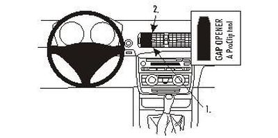 BMW 1 E81/E82/E87/E88 05-11, Centrerad