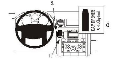 Landrover Discovery/LR3 05-09, Centrerad