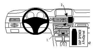 BMW 316-330/E90/E91/E92/E93 05-12, Vinklad, OEM Nav.