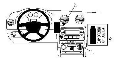 Audi A3 07-12, Låg Center