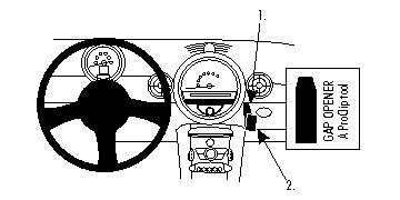 Brodit ProClip, Mini Cooper Coupé 07-16