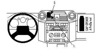 Landrover Defender 07-15, Centrerad