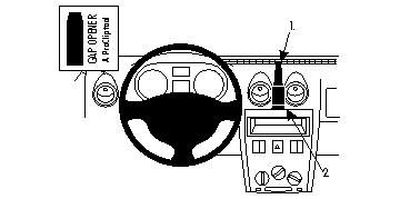 Dacia Logan 07-08, Centrerad