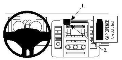 Dodge Ram 09-12, Centrerad