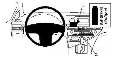 Lexus RX Serie 10-15, Centrerad