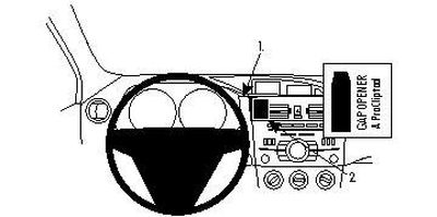 Mazda 3 10-13, Centrerad