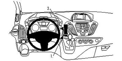 Ford Transit 14-15, Centrerad