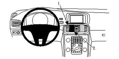 Volvo V40 13-15, Centrerad