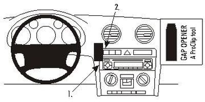 ProClip Monteringsbygel Audi A3 03-06