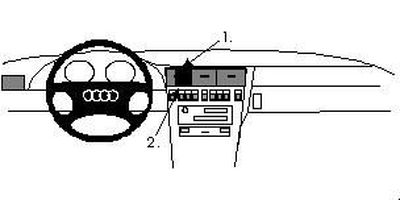 ProClip Monteringsbygel Audi A8 94-02