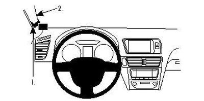 ProClip Monteringsbygel Audi Q5 09-15