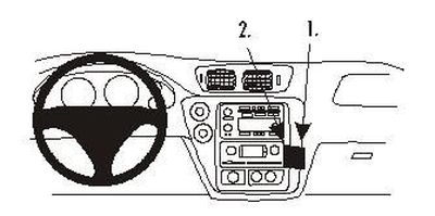 ProClip Monteringsbygel Chevrolet Trail Blazer 02-09
