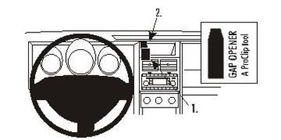 ProClip Monteringsbygel Dodge Nitro 07-12