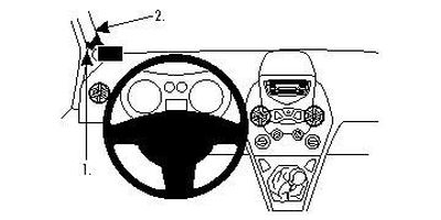 ProClip Monteringsbygel Ford Ka 09-15