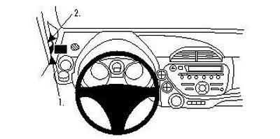ProClip Monteringsbygel Honda Fit/Honda Jazz 09-14