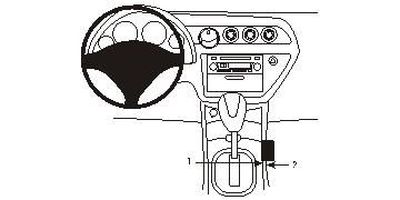 ProClip Monteringsbygel Honda Integra 04-06