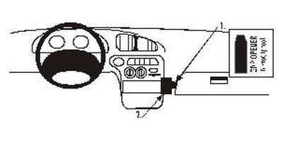 ProClip Monteringsbygel Hyundai Elantra 96-00