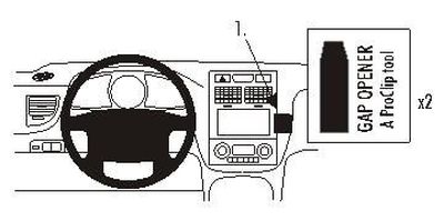 ProClip Monteringsbygel Kia Sportage 05-10