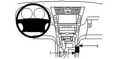 ProClip Monteringsbygel Lexus LS Serie 07-12