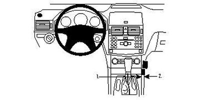 ProClip, Monteringsbygel Mercedes Benz C-Klass 07-10