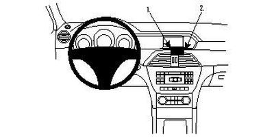 ProClip Monteringsbygel Mercedes Benz C-Klass 11-14