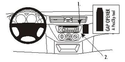 ProClip Monteringsbygel Mitsubishi Lancer 04-07