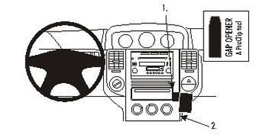 ProClip Monteringsbygel Nissan X-Trail 04-07