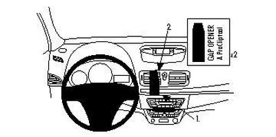 ProClip Monteringsbygel Renault Mégane 09-15/Fluence 10-15