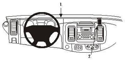 ProClip Monteringsbygel Renault Trafic/Nissan Primastar 02-10