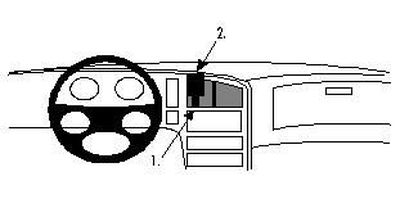 ProClip Monteringsbygel Saab 9000 85-98