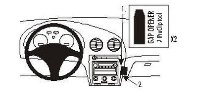 ProClip Monteringsbygel Seat Cordoba 03-09/Seat Ibiza 02-08