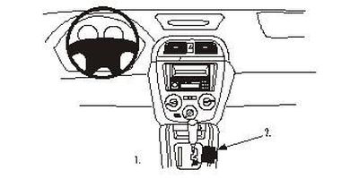ProClip Monteringsbygel Subaru Impreza 01-04