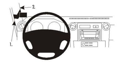 ProClip Monteringsbygel Toyota LandCruiser 70 08-15