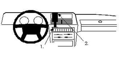 ProClip Monteringsbygel Volvo 240 81-97