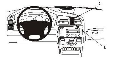 ProClip Monteringsbygel Volvo S60/V70/XC70 00-10