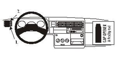 ProClip Monteringsbygel Volkswagen Caravelle 96-03