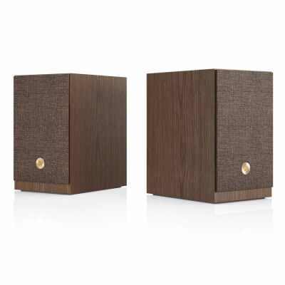 Audio Pro A28 W aktive standerhøjttalere med Wi-Fi, valnød