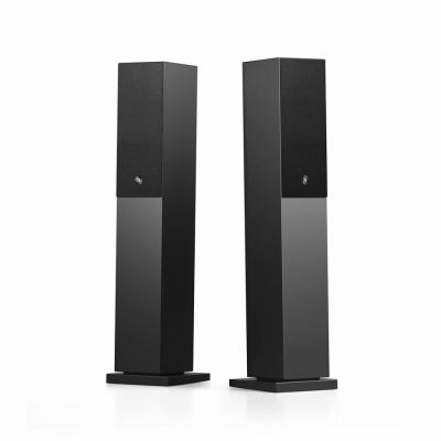Audio Pro A38 W aktive gulvhøjttalere med Wi-Fi, sort