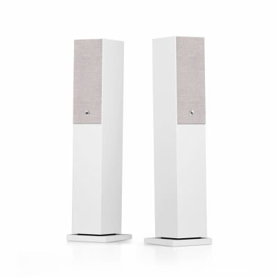 Audio Pro A38 W aktive gulvhøjttalere med Wi-Fi, hvid