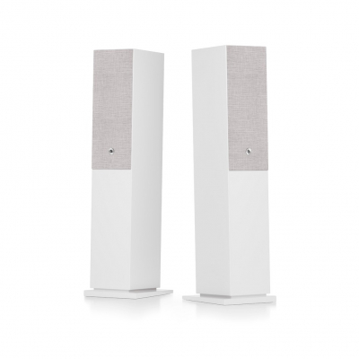 Audio Pro A48 W aktive højttalere med HDMI, hvidt par