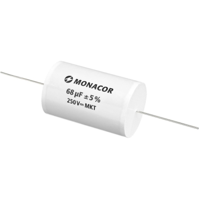 Monacor MKTA-680 MKT-foliekondensator, 68 µF, 250 V