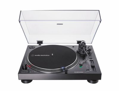 Audio Technica AT-LP120XUSB skivspelare, svart
